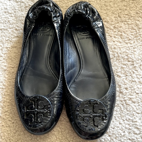 Tory Burch flat black - Picture 1 of 5